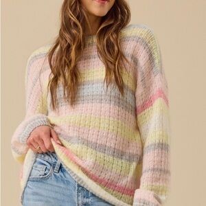 Allie Striped Sweater